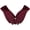Burgundy, variant on 1Pair Womens Winter Warm Gloves With Sensitive Touch Screen Texting Fingers, Fleece Lined Windproof Gloves