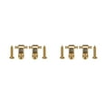thumbnail image 4 of Guardoinrt 2Pcs Professional Roller String Trees String Retainer Buckle Guides Stringed Instrument Accessories Electric Guitar Parts Gold 2Set, 4 of 6