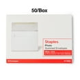 thumbnail image 4 of Staples Photo Gummed Invitation Envelopes 4 3/4" x 6 1/2" White 150/Carton ST16985-CCVS, 4 of 4
