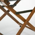 thumbnail image 3 of Telescope Casual World Famous Dining Height Director Chair With Walnut Stain Finish and Red Fabric, 3 of 4