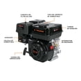 thumbnail image 2 of Motor a gasolina 6.5 HP Truper MOG-65, 2 of 3