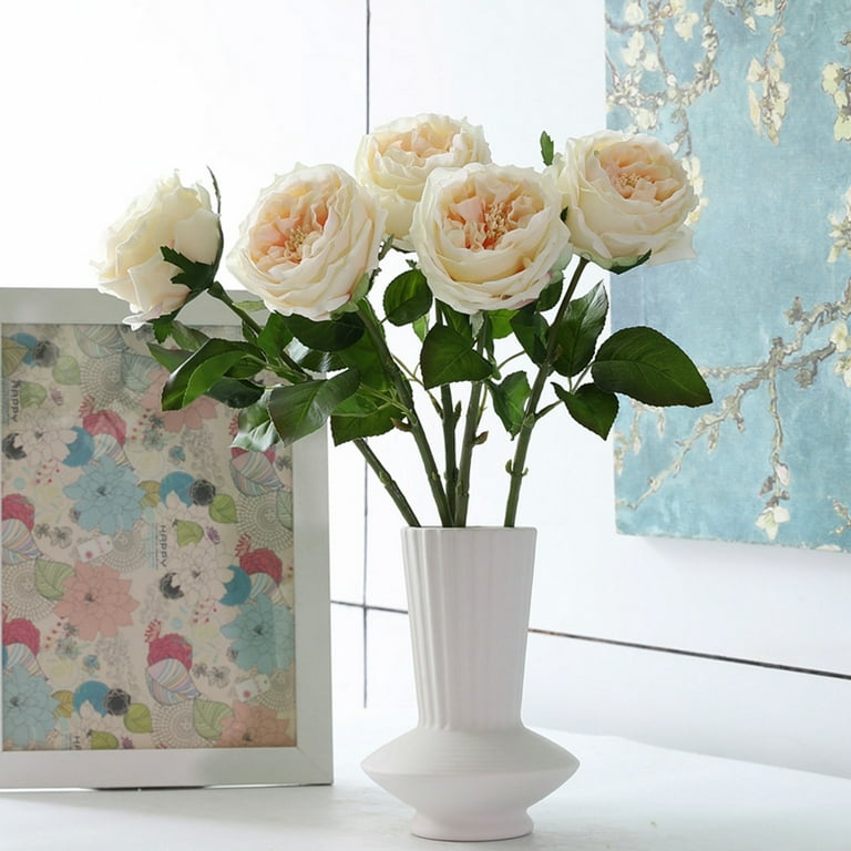 Fake flowers 2024 home decor