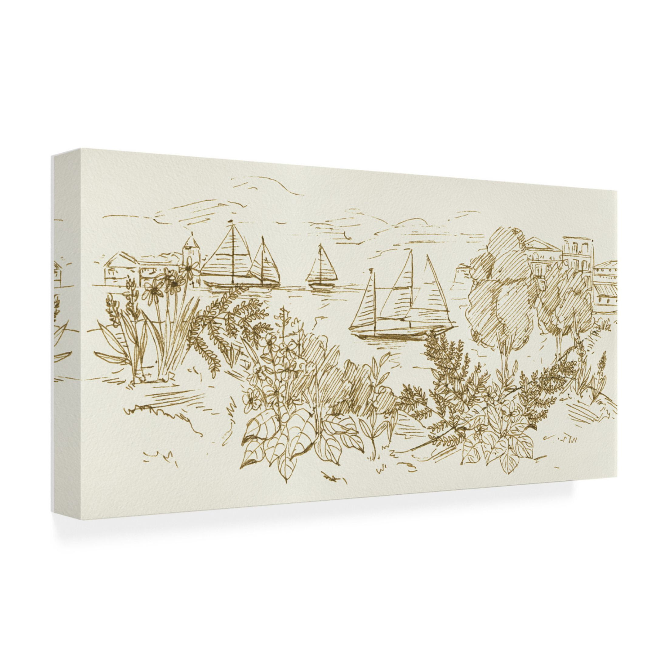 Trademark Fine Art Melissa Wang Autumn Landing II Canvas Wall Art