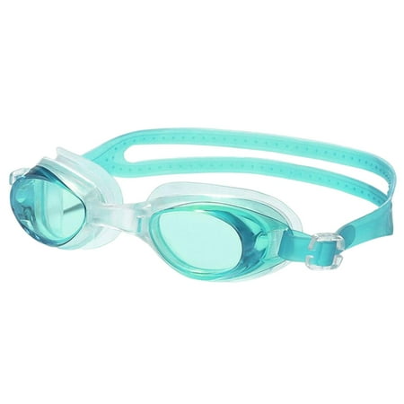 Swimming Goggles with Earplugs Adjustable No Leaking Waterproof Swim Goggles Green