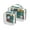 Hand Drawing Cloth, variant on Clear Makeup Bags with Handle Large Opening 2 Pack Set Toiletry Bag Quart Size Bag, for Women Man Traveling Travel Essentials, Toiletries and Other. Hand Drawing River
