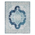 thumbnail image 3 of Unique Loom Charm Collection Area Rug - Wishbone (9' x 12' 2" Rectangle Navy Blue/Cream), 3 of 7