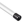 thumbnail image 5 of Unique Bargains 2pcs Rigid Round Clear Tubing 0.31''IDx0.39''ODx9.84'' Length Plastic Transparent Storage with Black Lids, 5 of 5