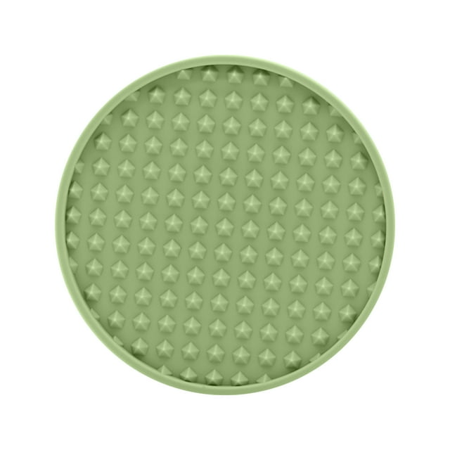 TIMIFIS Small Coaster 6Pc Cup Mat for Drinks, Drink Cup Mat, Cup Mat with Grooved Design, Non-Slip Base, Cup Mat for Coffee Table Kitchen Gadgets