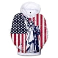 thumbnail image 5 of Sudadera con capucha con bandera estadounidense y águila, estampado 3D, estilo retro, con la Estatua de la Libertad, para hombre, de manga larga, estilo urbano de otoño, 5 of 5