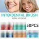 thumbnail image 3 of 50 Uds cepillos interdentales Ndcxsfigh limpieza bucal higiene, 3 of 9