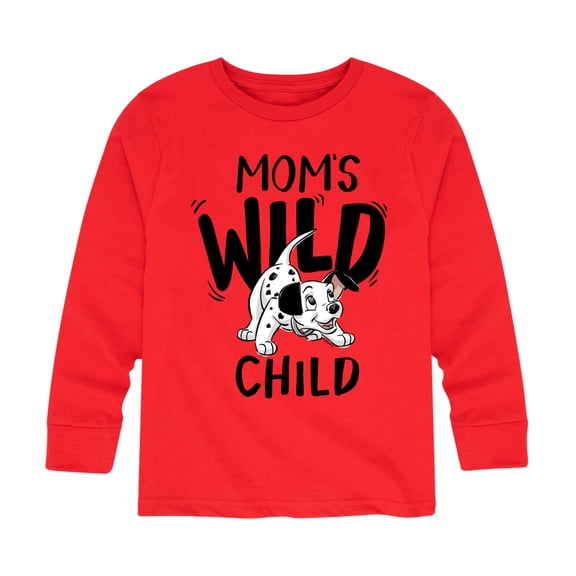 Disney - 101 Dalmatians - Furever A Mamas Boy - Toddler And Youth Long Sleeve Graphic T-Shirt