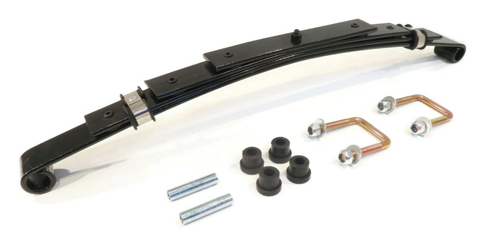 The Rop Shop Rear Hd 4 Leaf Spring Kit With U Bolts Bushings Spacers For E Z Go 747 G01 Walmart Com