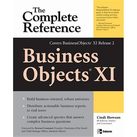 Complete Reference Businessobjects XI (Release 2): The Complete Reference, (Paperback)