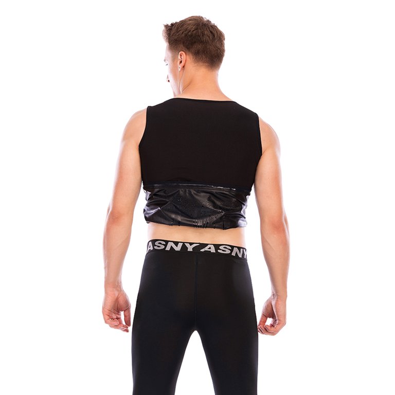 Sweat Waist Trainer Vest Slimming Corset for Weight Loss Body Shaper Sauna  Suit Compression Shirt Belly Girdle Tops Shapewear Color: 4 Bones Vest  Gray, Size: L