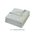 thumbnail image 2 of Bomd Cooling Blanket for Hot Sleepers Twin Size, Cooling Comfort Throw, Cold Blankets for Night Sweats Sleeping, Ultra-Cool Lightweight Breathable Summer Blanket for Bed,60" x 80"Blue, 2 of 6