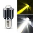 thumbnail image 4 of CAROOTU 30W LED Motorcycle Yellow and White Color Headlight Waterproof Bulbs Low Consumption Motorcycle, 4 of 8