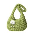 thumbnail image 1 of Bolso Mano Acolchado para Mujer Hombro Citas Niñas Gran Capacidad, 1 of 9