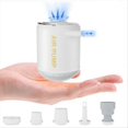thumbnail image 3 of Electric Mini Air Pump with LED Lantern Portable Air Compressor, 3 of 5