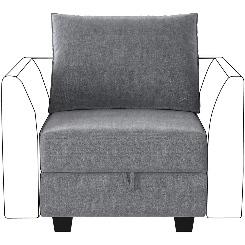 Modular Sofa With Customizable Layout Options