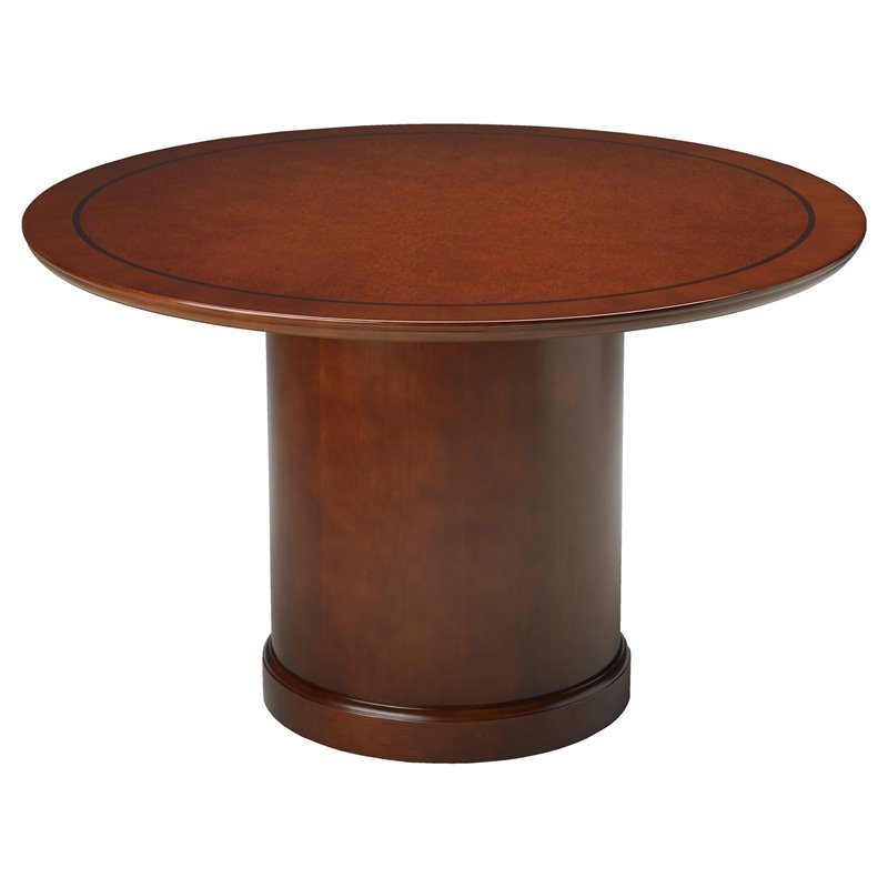 round pedestal conference table