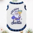 thumbnail image 5 of Funny Hanukkah Matching Pajamas, Santa Not Today Hanukkah 2 Piece Set With Dog, 5 of 7