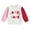 White, variant on Chenyin Infant Baby Letter Embroidered Sweatshirt for Girls Colorblocking Long Sleeve Sweatsuit Pullover Spring Fall Sweater for Girls 6 Months-4 Years