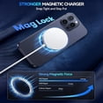 thumbnail image 5 of Portable Charger,Magnetic Fast Charging Pad Charging Station 25W Compatible for iPhone 17 16 15 14 13 12 Series & AirPods 4-2 Pro Type-C Ports, 5 of 8