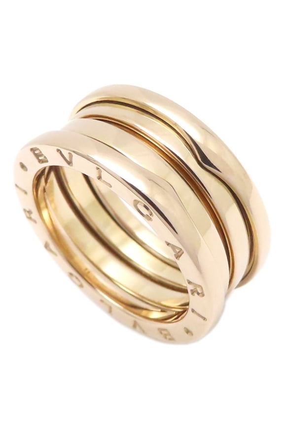 Pre-Owned BVLGARI B.zero1 Ring, 3-Band, Small, #54, 18KPG, Women's, 295115