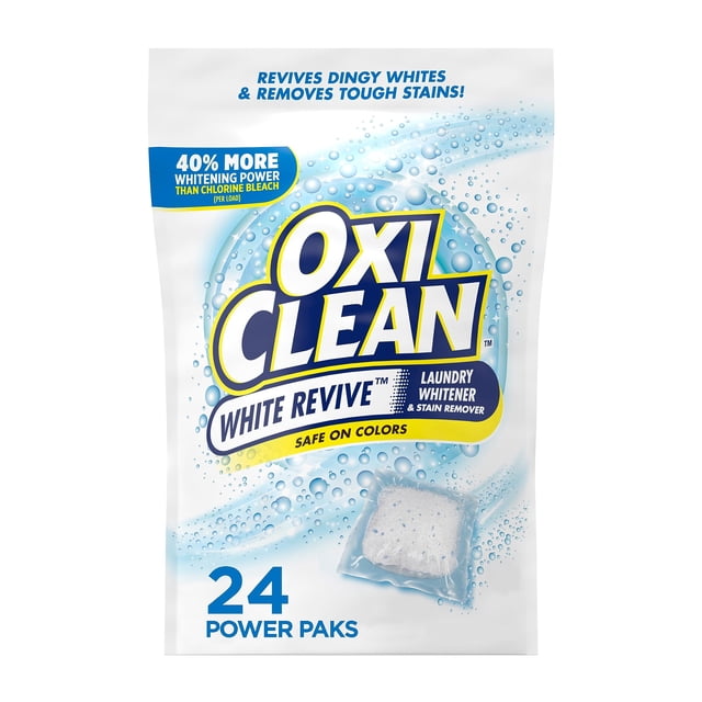 Blanqueador de ropa y quitamanchas Power Paks OxiClean