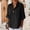 Black, variant on 2026 New Womens Button Down Shirts Long Sleeve Linen Casual Collared Blouses Loose Fit Summer Clothing(RD2,S)