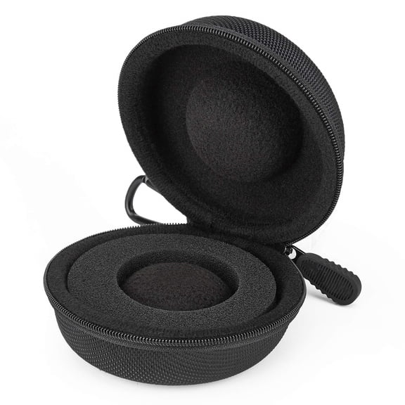 Travel Watch Case Single Storage Box for Wristwatches & Smart Watches up to 50mm,Black