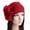 Red, variant on Women Ladies Retro Big Flowers Hat Turban Hat Cap Pile Cap Stay Woke Hat Sombrero Car Baseball Caps for Women Fashionable with Bling Run Cap Ha Oh Womens Top Hat Some Sort of The Entailed