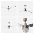 thumbnail image 3 of Ventilador De Techo Industrial Plata 54 Acero 60w 1 Luz LámparaYa Artfan V4399-1 / Vanetti / Ventilador de Techo, 3 of 7
