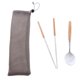 thumbnail image 2 of de de Sopa de Palillos de material acero Inoxidable de Cubiertos para Acampar con Bolsa de Transporte, 2 of 7