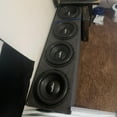 thumbnail image 4 of Q Power Quad 12 Inch 4-Hole Sealed Subwoofer Box, Heavy Duty MDF Enclosure, 4 of 8