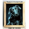thumbnail image 6 of Blue Labrador Retriever Dog Artwork - 11x14 Unframed Art Print - Great Gift for Dog Lovers, 6 of 6