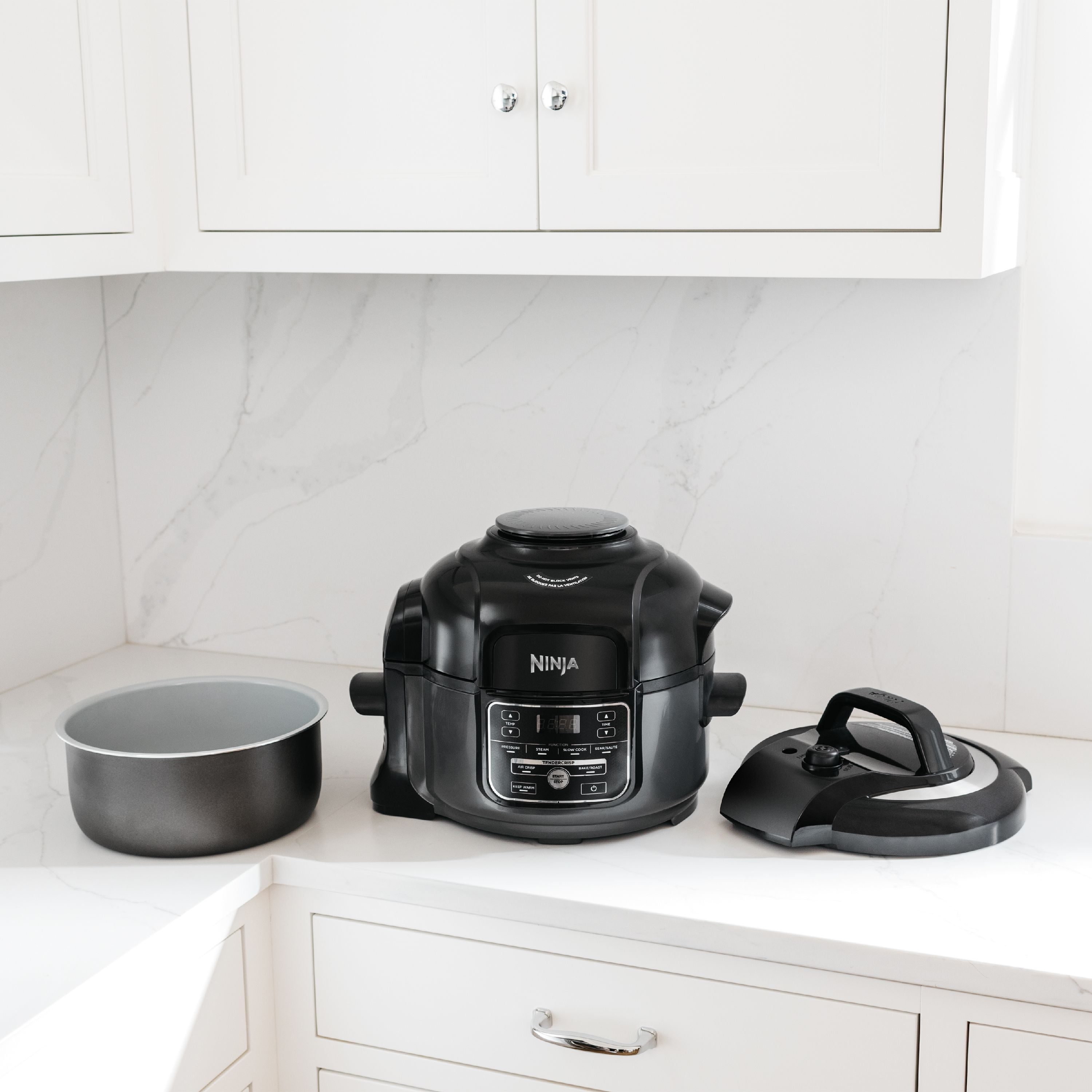 Ninja Foodi Pressure Cooker 5-Quart Compact Stainless - Costless