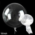 thumbnail image 1 of Globo de burbujas transparente para decoración, globo de helio de aire inflable, para boda, fiesta de cumpleaños, Baby Shower, 10-24 pulgadas, 10 piezas, 1 of 4
