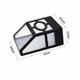 thumbnail image 2 of Retro Solar Lamp Wall Lamp LED Panel Solar Lamp Wall Lighting Rainproof Outdoor Wall Lamp, Warm White, 2 of 4
