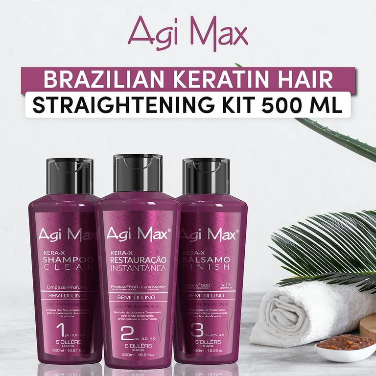 KIT ADORMECE CABELO Keratina, Argan - Kaiká Cosméticos