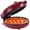Red, variant on NutriChef 12.5" Countertop Pizza & Everything Maker, Nonstick Electric Cooker for Pizza, Eggs, Toast & Quesadillas, Adjustable 260-430°F Temperature, Cool-Touch Handle