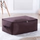 thumbnail image 5 of Bolsa de almacenamiento plegable Yesbay de gran capacidad para colchas, almohadas y ropa de cama, a prueba de polvo, color azul marino, 5 of 8