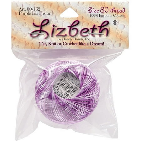 - Lizbeth Cordonnet Cotton Size 80-Purple Iris Fusion