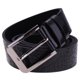 thumbnail image 2 of Cinturones de cuero para hombres Yuyangstore Correa de la cintura de la hebilla del Pin Negro, 2 of 8