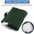thumbnail image 3 of Faucet Covers for Outdoor, Premium Freeze Protection, Waterproof & Insulated, Quick Installation with High Viscosity Strap, Comprehensive Coverage, 2 Pack, Green, 3 of 5