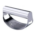 thumbnail image 2 of Jiaeri Stainless Steel Garlic Press Rocker Mincer Crusher Manual Kitchen Tool Easy Clean Dishwasher Safe Heavy Duty Garlic Masher Chopper, 2 of 8