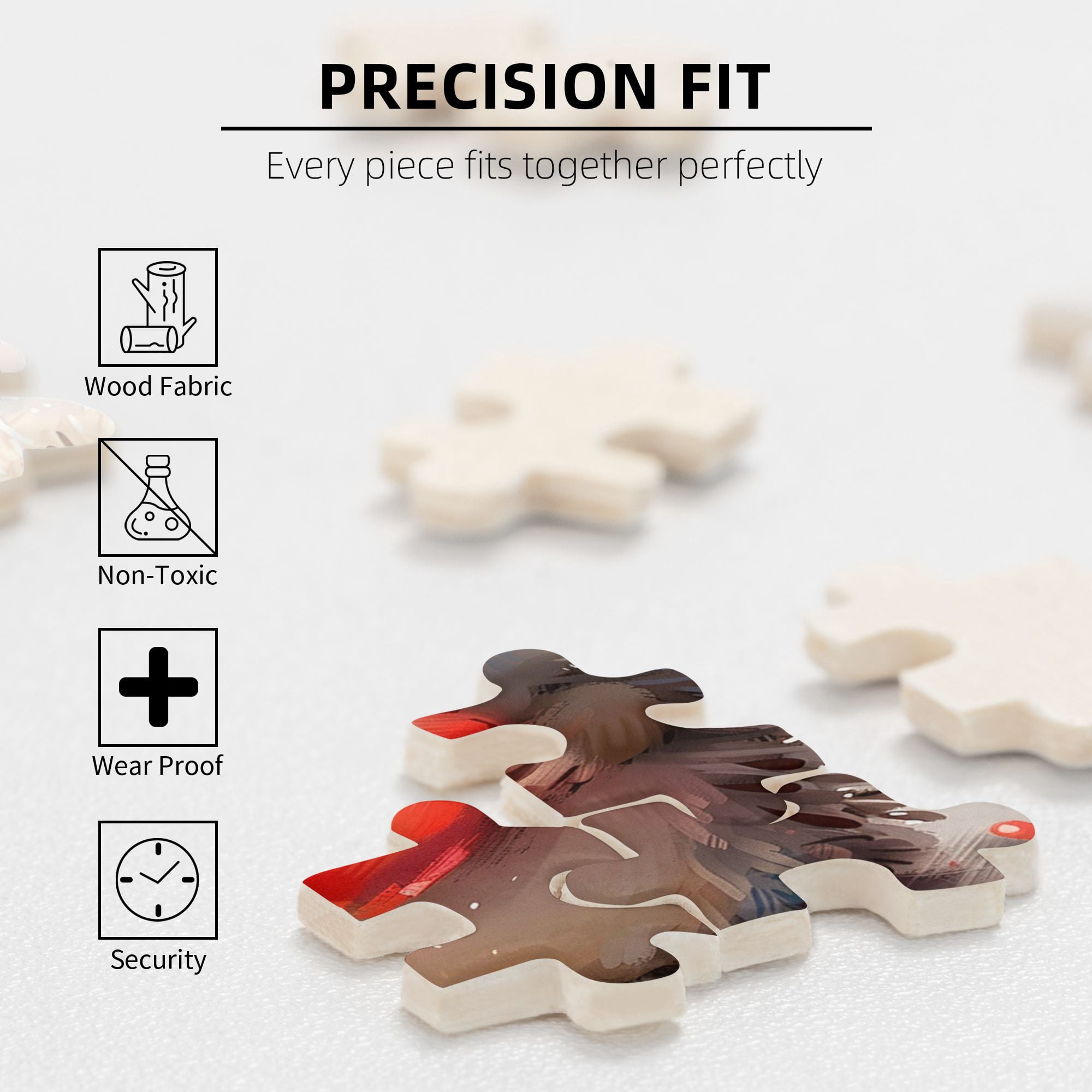 1000 pcs Cute Hedgehog & Red Heart puzzles for adults 1000 pieces,Creative Activity Hobbies for Adults,Enchanting Hedgehog Animal Wooden Puzzle,Great for Relaxation and Display for Puzzle Enthusiast