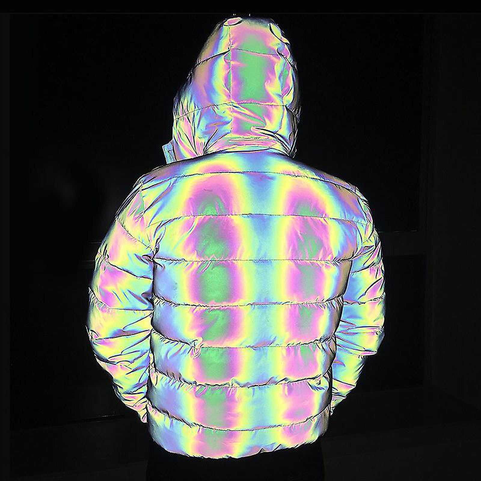 Holographic coat hotsell