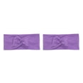 thumbnail image 3 of Minnieouse Diadema de ganchillo Banda para la cabeza deportiva Tie-dye Sweatband Accesorios para el peinado del cabello para Sporting Yoga Gym Púrpura Púrpura claro 2piezas Minnieouse CBP386429, 3 of 6