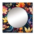 thumbnail image 2 of Designart "Marrakesh Fantasy III" 0 Square Mirror For Wall Decor - Large Multicolor Square Mirror Printed Wall Decor - Glam Square Living Room Mirror, 2 of 5
